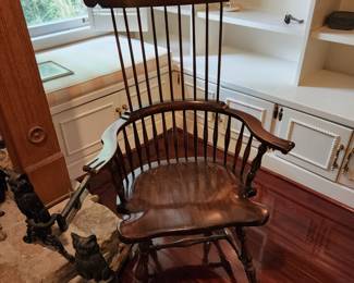 Vintage Comb Back Chair