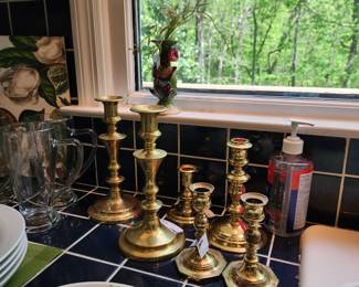 Brass Candlestick Collection