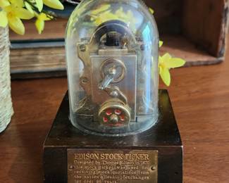 Vintage Edison Ticker Tape Lighter