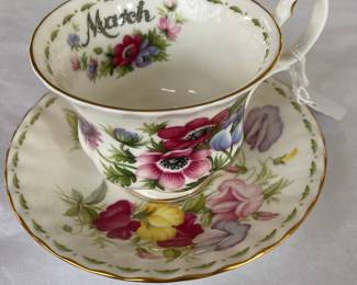 Royal Albert Flowers of the Month