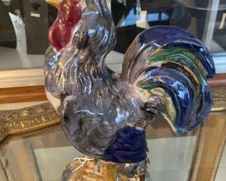 Majolica Rooster