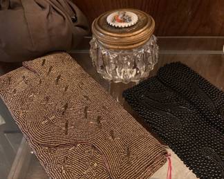 Beaded evening bags