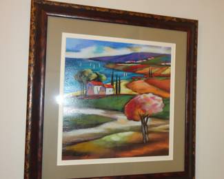 Slava Brodinsky "Beach Front Farm" of course signed and numbered