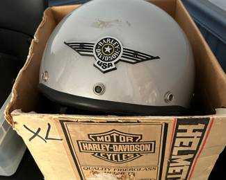 Vintage Bell Harley Davidson Motorcycle Helmet size XL