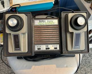 Vintage Sears Tele-Games Atari Super Pong