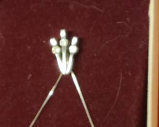 14K and Diamonds necklace 