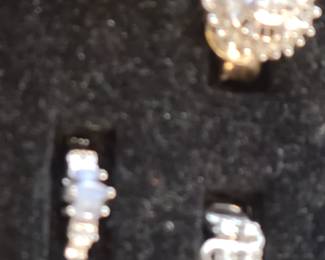 14K and Diamonds rings 