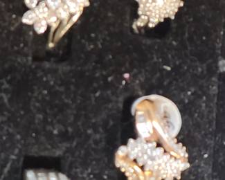 14K and Diamonds rings 