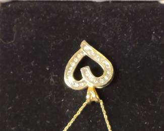 14K and Diamonds necklace 