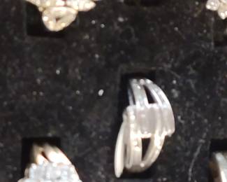 14K and Diamonds rings 