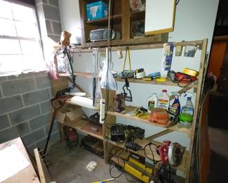 Drills....saws.... outdoor chemicals