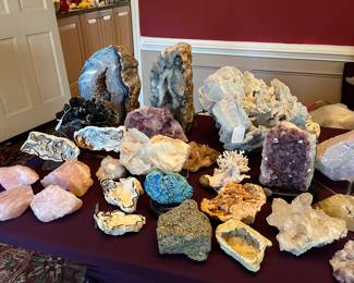Stunning rock and mineral collection 