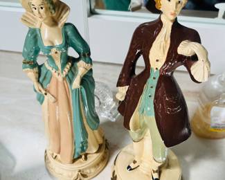 Vintage Victorian figurines 