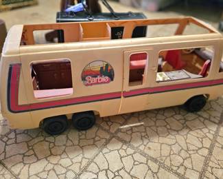 another vintage Barbie bus