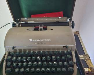 vintage Remmington typewriter 