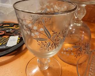 Vintage glassware 