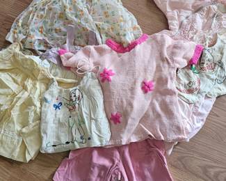 Vintage girl clothes 