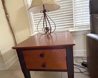 Pine End Table