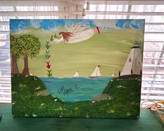 Lake Martin Painting by Steph