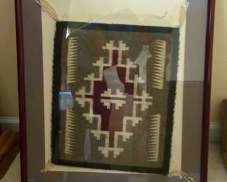 Miniature Navajo Rug