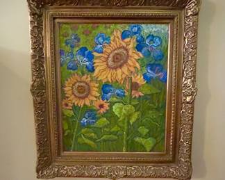 Sunflower Painting