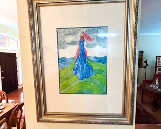Watercolor "Freedom"