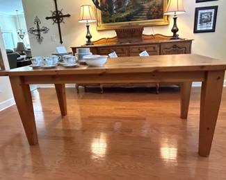 Italian Pine Table
