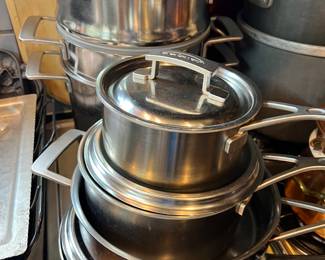 Demeyere pots and Pans