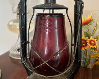 Vintage Erie lantern 