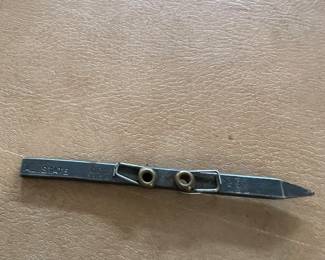 Vintage spark plug gap tool 