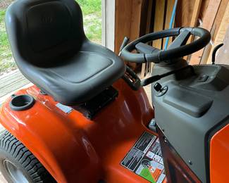 Another view of riding mower