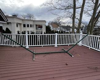 Hammock metal with brand new hanmock