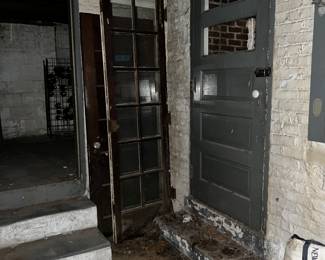 Antique wood doors 