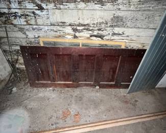 Vintage 5 panel doors 