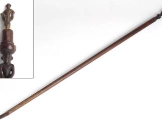 Filipino Double Human Finial Staff