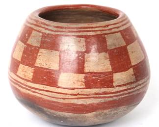 Pre-Columbian Chupicauro Polychrome Bowl, 500 - 100CE