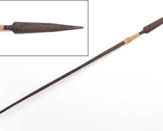 Philippines Spear, Sulu 20th c.