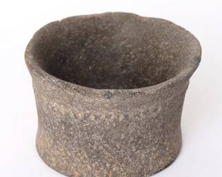 Near Eastern Basalt Stone Mortar