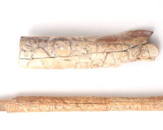 Chavin Bone Incised Implements, 1968 Provenance