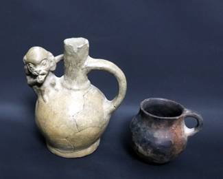 Two Terracotta Vessels