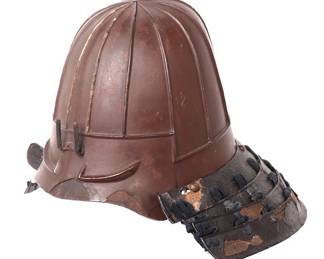 Japanese Samurai Armour Kabuto Helmet, Edo 1603 - 1868