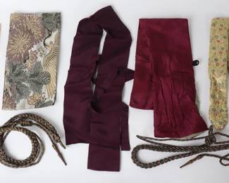 Japanese Textile Sword & Dagger Sleeves