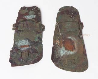 Pre-Columbian Copper Royal Ceremonial Sandals