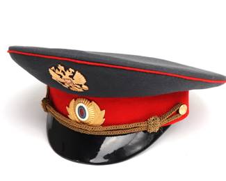 Soviet Russian Police Parade Hat