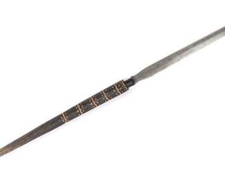 Philippine Moro "Budiak" Short Spear, 20th c.
