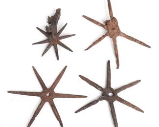 Assorted lot of Early Spiked Spurs, 16th c.