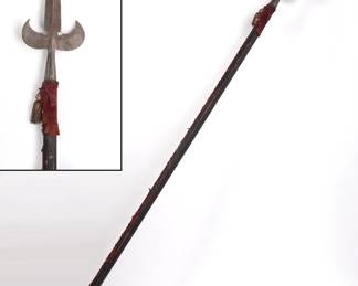 Large Italian Partisan Polearm, circa 1580-1650