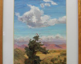 Don Crocker original oil painting. Silent Auction Item