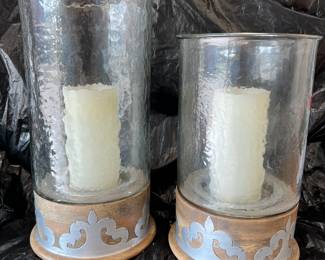 Fantastic, Wood and Silver candles