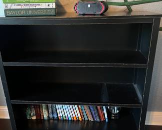 Awesome bookshelf. Also, in the bookshelf, you will see diary of a Wimpy Kid Books/set.